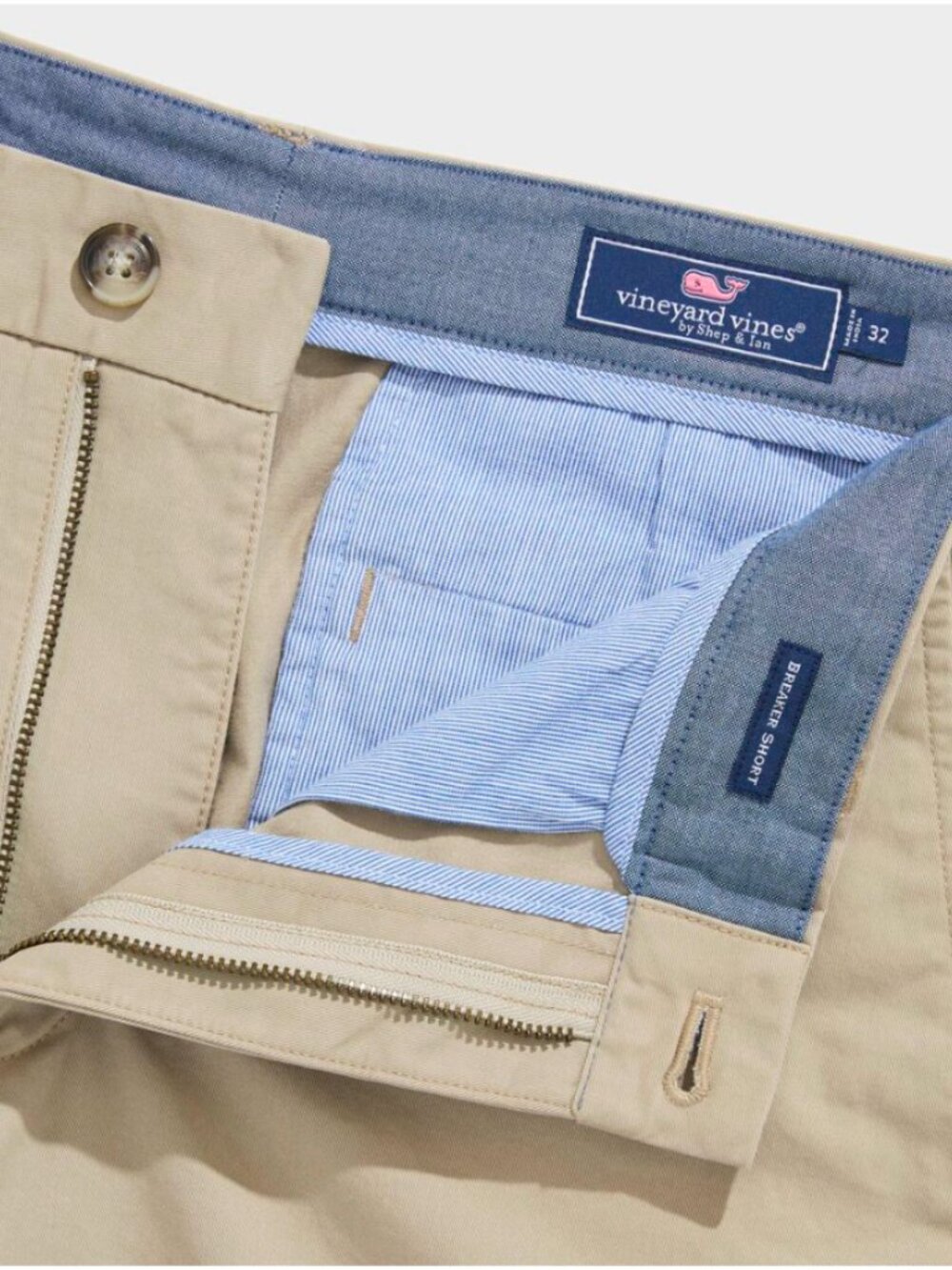 Vineyard Vines Khaki 9" Breaker shorts size 31 NWT - Picture 4 of 14